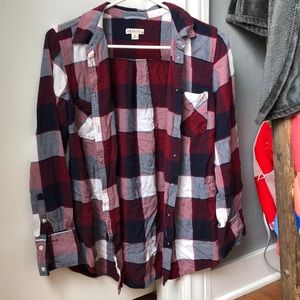 Merona plaid shirt